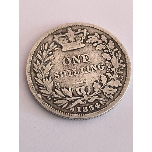 756 - 1834 WILLIAM IV SILVER SHILLING. Fine Condition.