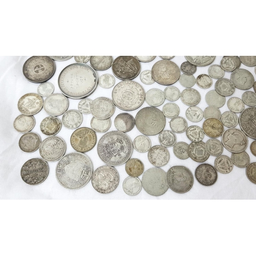 1405 - A Wonderful Large Collection of Silver, Mostly South African Coins - Some dating back over 100 years... 