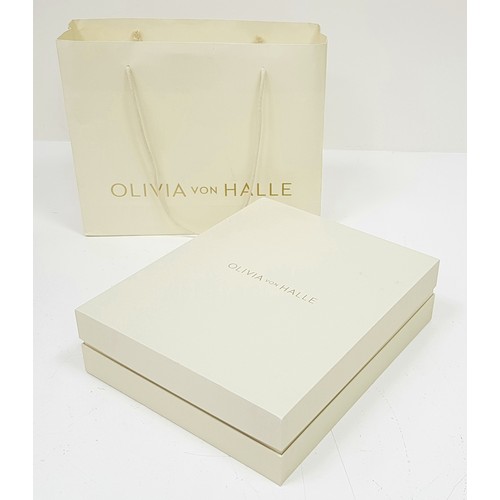 339 - A Luxurious Olivia Von Halle Ladies Dressing Gown. Unused, as new, with original box and bag. Rayon ... 