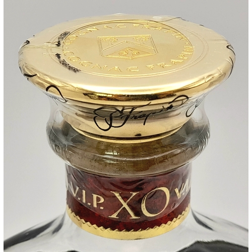 48 - A Brilliant Presented Gift Pack of of Frapin XO Premier Cru Cognac (70cl) with Two Cognac Glasses.