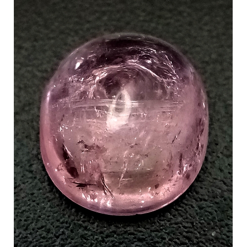 864 - A 2.39ct Afghanistan Pink Tourmaline Gemstone. Oval shape. Comes with GFCO Swiss authenticity card.