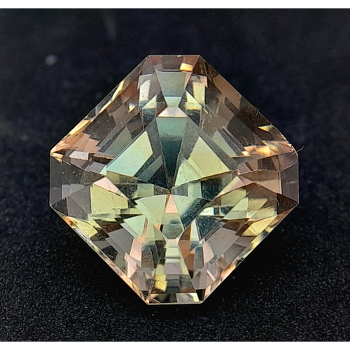 899 - A 14.20ct Imperial Topaz Gemstone. GFCO Swiss Certified.