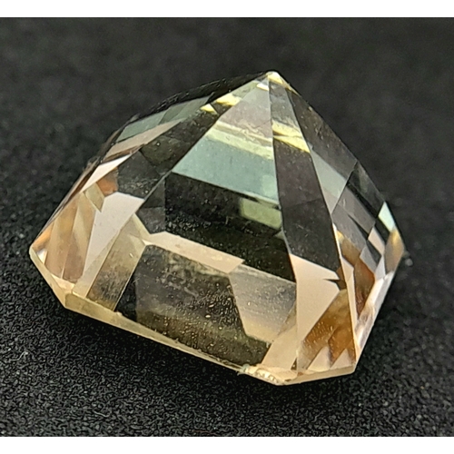 899 - A 14.20ct Imperial Topaz Gemstone. GFCO Swiss Certified.