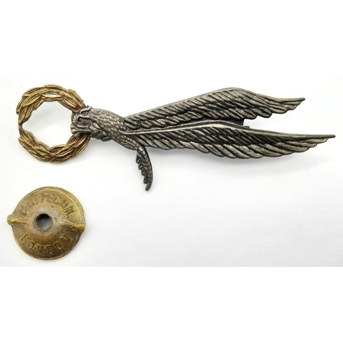 39 - A WW2 Polish Paratroopers Wings, Made in England. reverse is marked “Tobie Ojczyzno” (For My Country... 