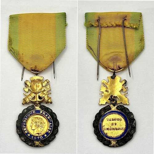 942 - A WW1-WW2 French 3rd Republic Circa 1870–1940 Médaille Militaire