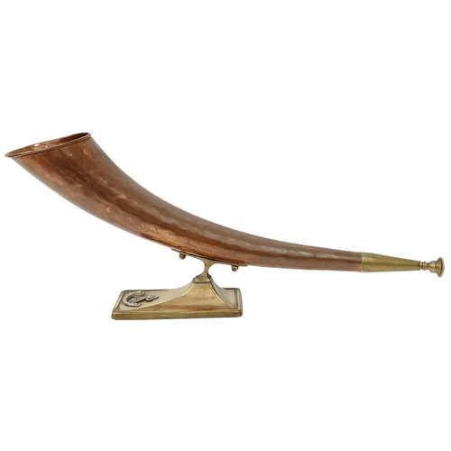 1012 - An Ornamental Hunting Horn Remembering Operation Varsity 24th March 1945 in which 103 soldiers of th... 