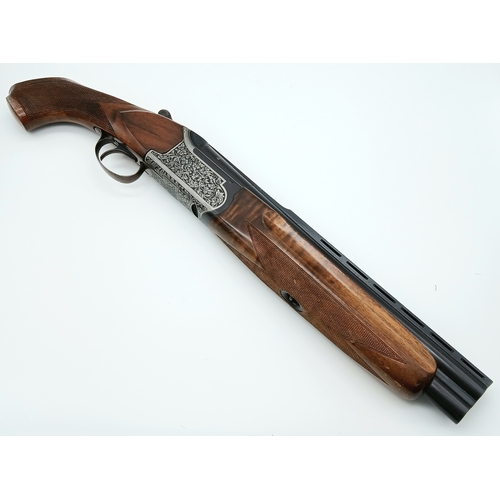 884 - A Deactivated Fabarm 12 Gauge Over and Under Sawn-Off Shotgun. 14 inch barrel. Comes with an EU deac... 