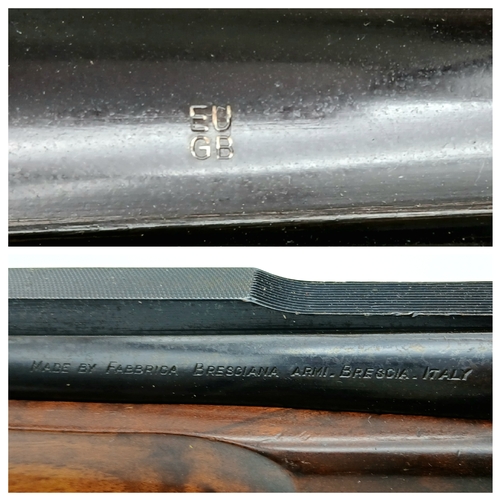 884 - A Deactivated Fabarm 12 Gauge Over and Under Sawn-Off Shotgun. 14 inch barrel. Comes with an EU deac... 