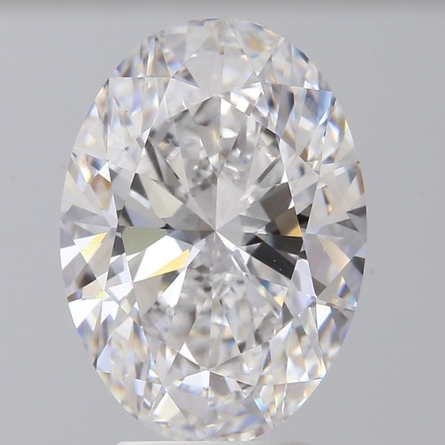 773 - 4.05CT OVAL SHAPED LAB-GROWN DIAMOND, COLOUR D, CLARITY VS1. COMES WITH IGI CERTIFICATE. MEASUREMENT... 