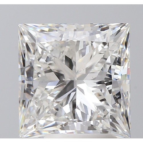 780 - 4.51CT PRINCESS SHAPED LAB-GROWN DIAMOND, COLOUR E, CLARITY VS1. COMES WITH IGI CERTIFICATE. MEASURE... 