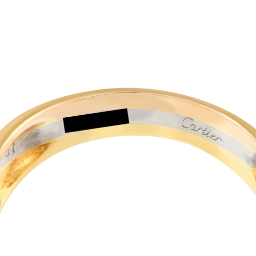 1658 - WITHDRAWN - An Cartier 18K Yellow and White Gold 0.27ct Diamond Ring. This Cartier piece features a ... 