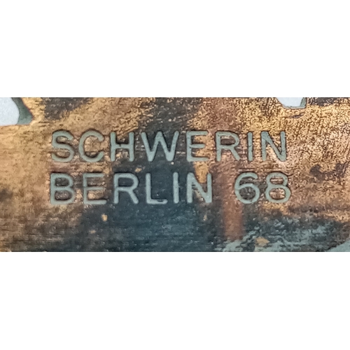 159 - A WW2 German Kriegsmarine U-Boat Crew Badge. Maker Scherwin, Berlin & Lapel Stick Pin.