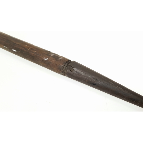 853 - A Victorian Period African Long Stabbing Spear.