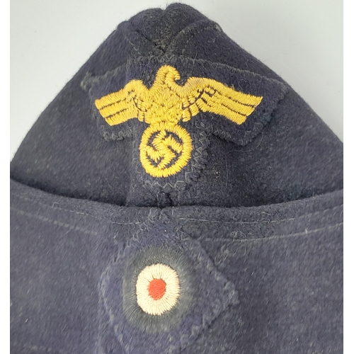 95 - A WW2 German Kriegsmarine Side Cap.