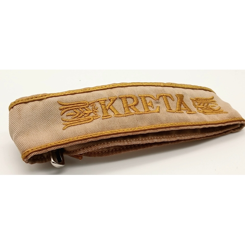 874 - A Very Well-Made Perfect Re-enactors “Kreta” (Crete) Cuff Title. Ideal as a space filler for a very ... 