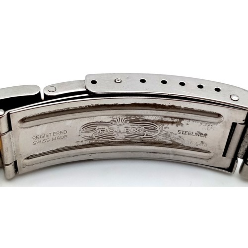 249 - A Bi-Metal Rolex Diamond Datejust Gents Watch. 2003 model. 18k gold and stainless steel bracelet. St... 