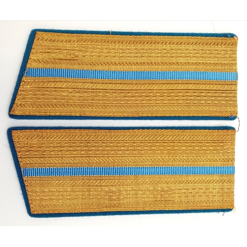 1651 - An original 1984 Soviet AF/Airborne officer shoulder boards. Parade type. Unissued condition.