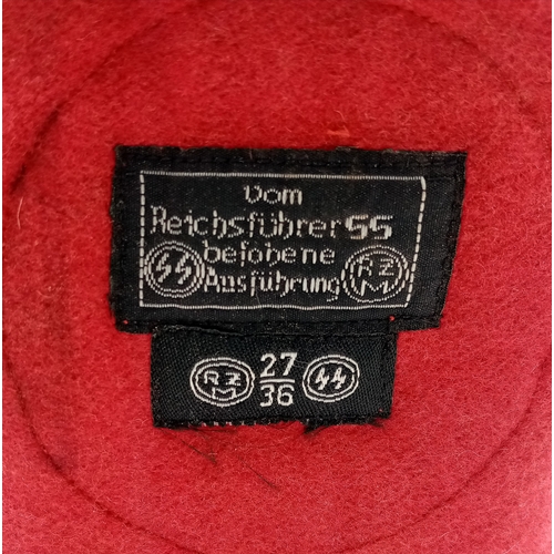 108 - Pre WW2 Third Reich SS Wool Armband - Inner tags for RZ 27/36. Vom Reichsfuhrer, SS befohlene, Ausfu... 