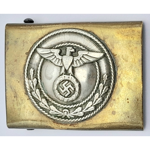 247 - A Third Reich SA Belt Buckle. Two part construction.