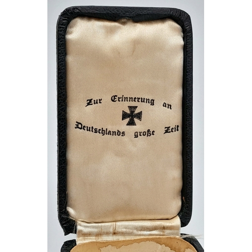 393 - A 2nd Class Third Reich 1939 Iron Cross. Comes with original fitted case. Iron Core.