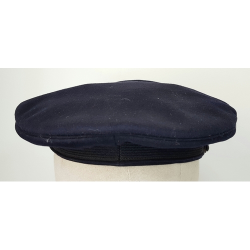 419 - A Bahnschutzpolizei (BSP) (Railway Protection Police) Ncos Visor Cap. The BSP were tasked with railw... 