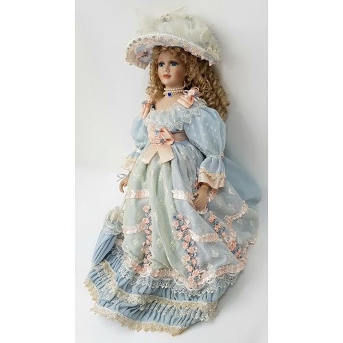 1734 - A Vintage Doll From The Elite Range - Leonardo Collection. Doll is in very good condition but origin... 