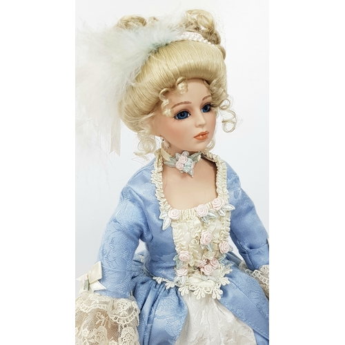 1764 - A Limited Edition (201/1200)  'Veronique' Alberon Doll. In good condition - original box. 58cm.