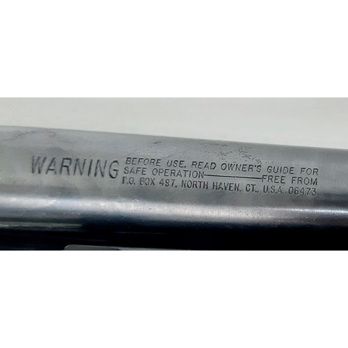 364 - A USA Mossberg (deactivated) Pump Action 12 Bore Shotgun. This Maverick model has a 15.5 inch barrel... 