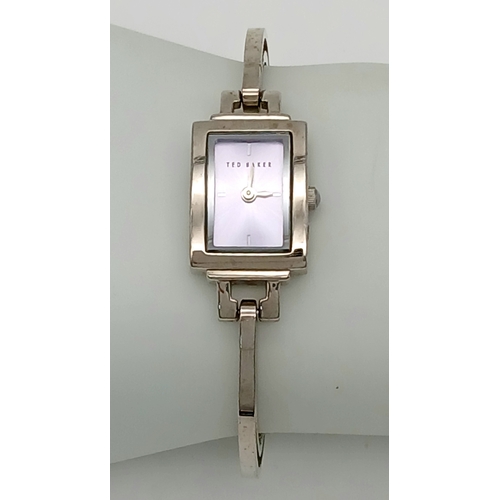 520 - A Ted Baker Quartz Ladies Watch. Needs a battery so a/f . Ref: 21453