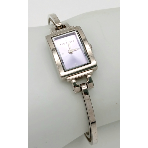 520 - A Ted Baker Quartz Ladies Watch. Needs a battery so a/f . Ref: 21453