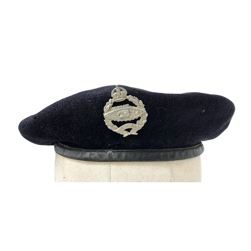 236 - 1944 Dated Royal Tank Regiment Beret & Badge. Maker Kangol.