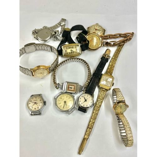 1143 - Assorted watches as found. Ref: Lu9