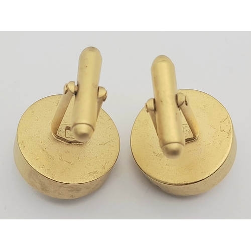 98 - Genuine pair of TATEOSSIAN COMPASS CUFFLINKS. Tateossian is a Store in LONDON’S MAYFAIR specialising... 