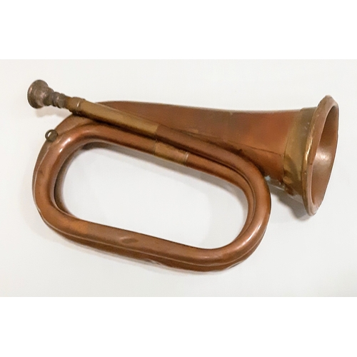 1207 - A vintage John Gray & sons bugle.