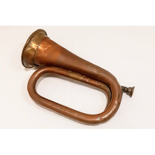 1207 - A vintage John Gray & sons bugle.