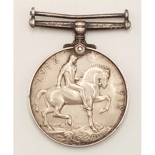 1299 - A WWI Silver George V Service Medal. Awarded to DVR W. Dawson.