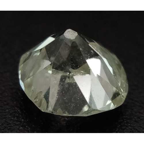 112 - A 1.4ct Old Cut Diamond. Tinted, high grade.