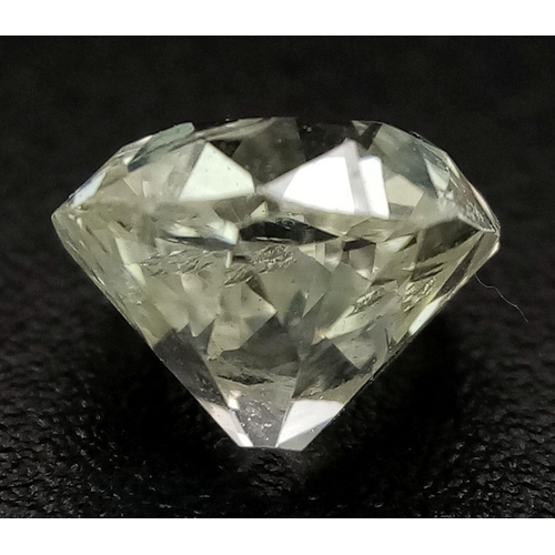 112 - A 1.4ct Old Cut Diamond. Tinted, high grade.