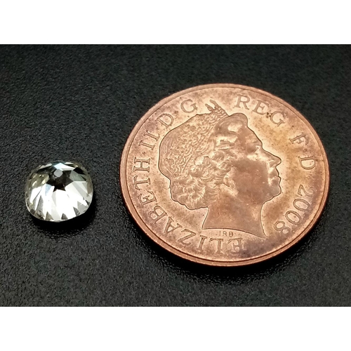 112 - A 1.4ct Old Cut Diamond. Tinted, high grade.