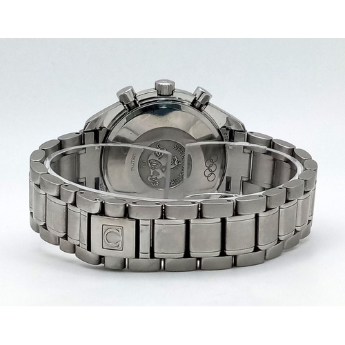 154 - An Omega Seamaster Automatic Gents Watch. Model 3513.2000. Calibre 1152. Stainless steel bracelet an... 