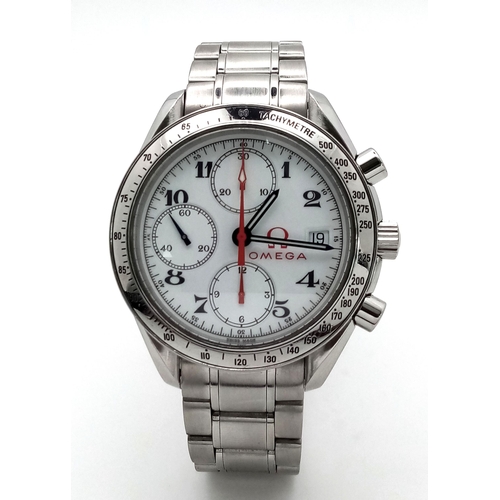 154 - An Omega Seamaster Automatic Gents Watch. Model 3513.2000. Calibre 1152. Stainless steel bracelet an... 