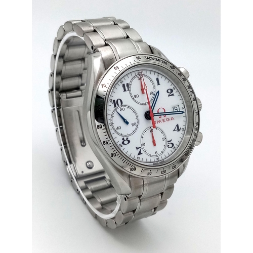 154 - An Omega Seamaster Automatic Gents Watch. Model 3513.2000. Calibre 1152. Stainless steel bracelet an... 