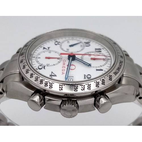154 - An Omega Seamaster Automatic Gents Watch. Model 3513.2000. Calibre 1152. Stainless steel bracelet an... 