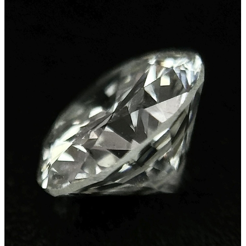 410 - A 0.414ct Round Brilliant Cut Diamond. VVS2 clarity, G colour. Comes with IDL certificate.
