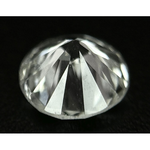 410 - A 0.414ct Round Brilliant Cut Diamond. VVS2 clarity, G colour. Comes with IDL certificate.