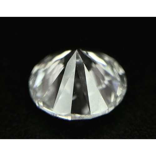 406 - A 0.403ct Round Brilliant Cut Diamond. SI2 clarity, F colour. Comes with IDL certificate.