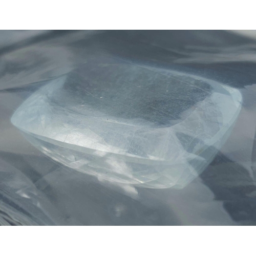 361 - An Impressive 107.45ct Aquamarine Gemstone. AIG Milan Certified - Sealed.
