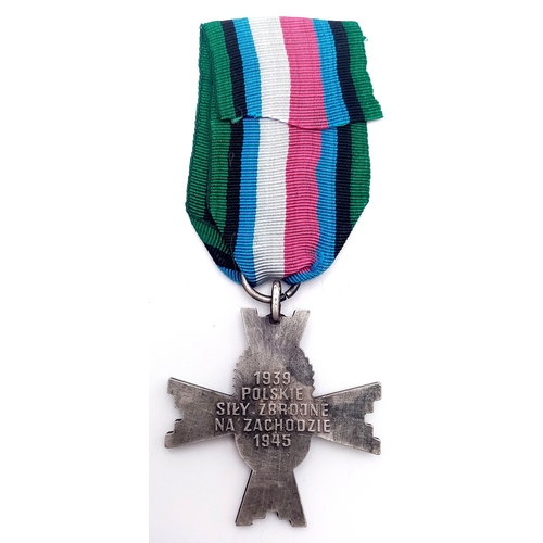 827 - A Polish Cross of Combat Action- awarded to veterans between 1989-1999 for the actions during WW2.