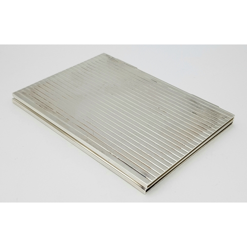 216 - A RALPH LAUREN STERLING SILVER DOUBLE PHOTO FRAME. 8cm x 10.5cm closed, 16cm x 10.5cm open. 204.5g t... 