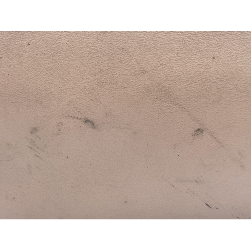 201 - A Prada Beige and Orange Leather Tote Bag. Beige leather exterior with gold-toned hardware, dual rol... 